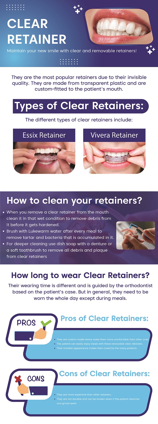 clear retainer