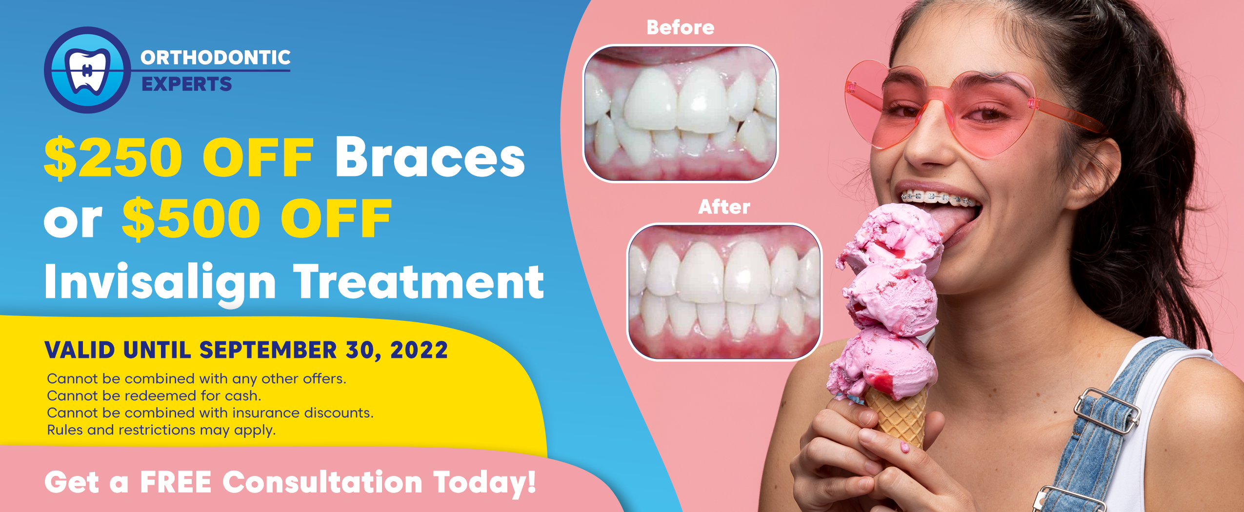 Discount coupon for affordable orthodontic treatment