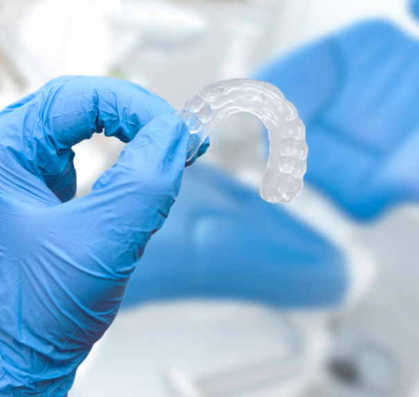 remove your clear plastic retainer