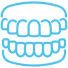 Nearly invisible clear aligner - invisalign