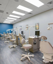 Consultation room of Orthodontic Experts Mundelein